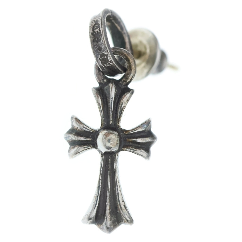CHROME HEARTS(クロムハーツ) BBY F PPRCHN ベイビーファットクロス ドロップピアス シルバー BCA090