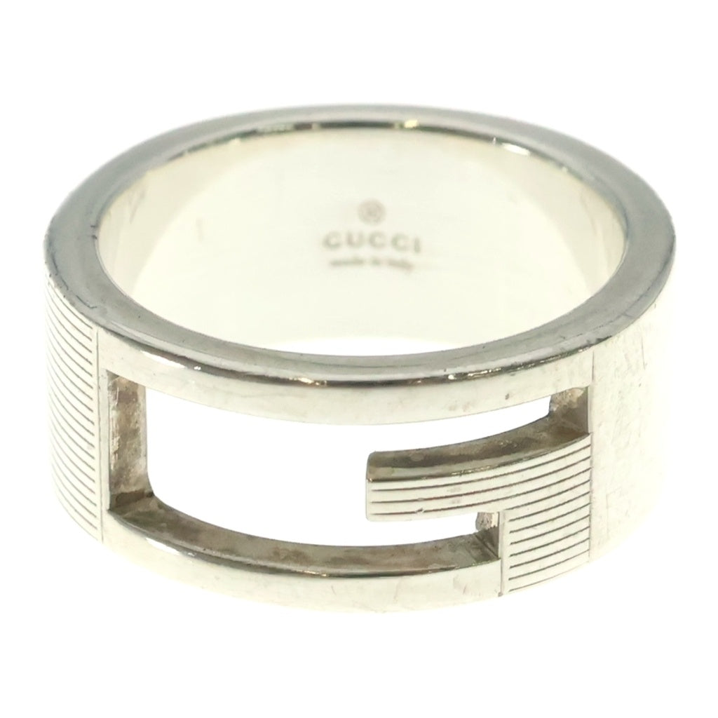 GUCCI(グッチ) グッチ ブランデッドG リング シルバー