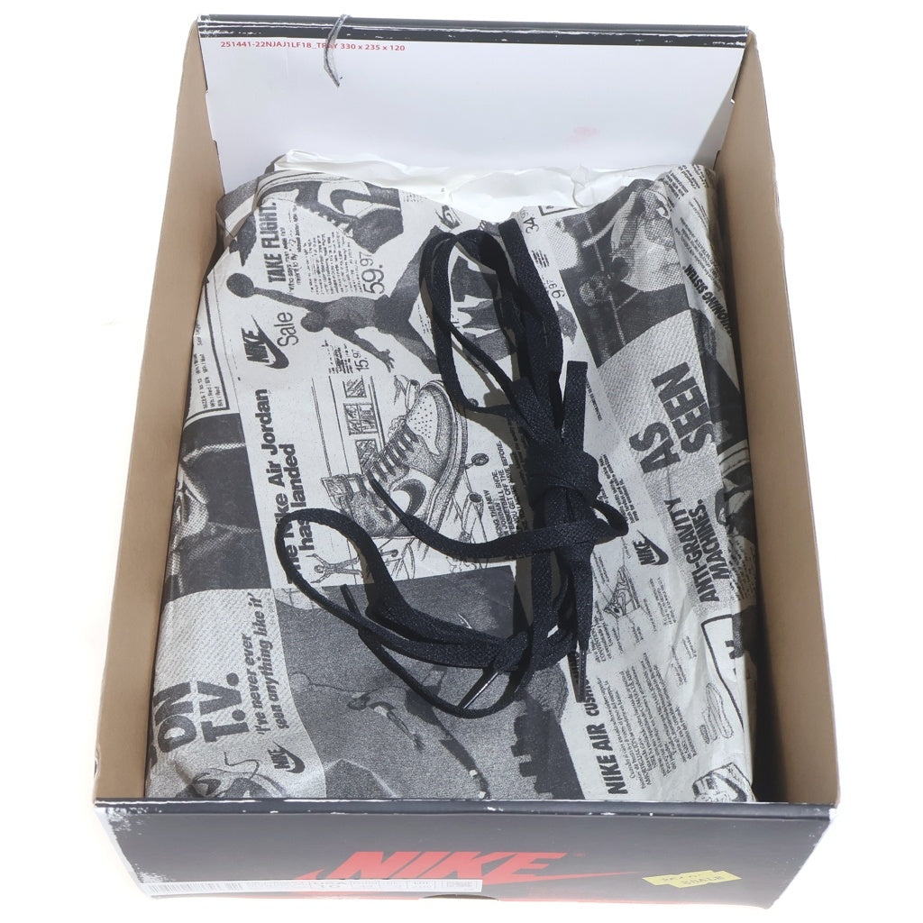NIKE(ナイキ) AIR JORDAN 1 HIGH OG LOST & FOUND CHICAGO DZ5485-612 エアジョーダン1 ロスト&ファウンド ハイカットスニーカー US10/28cm ブラック/ホワイト/レッド