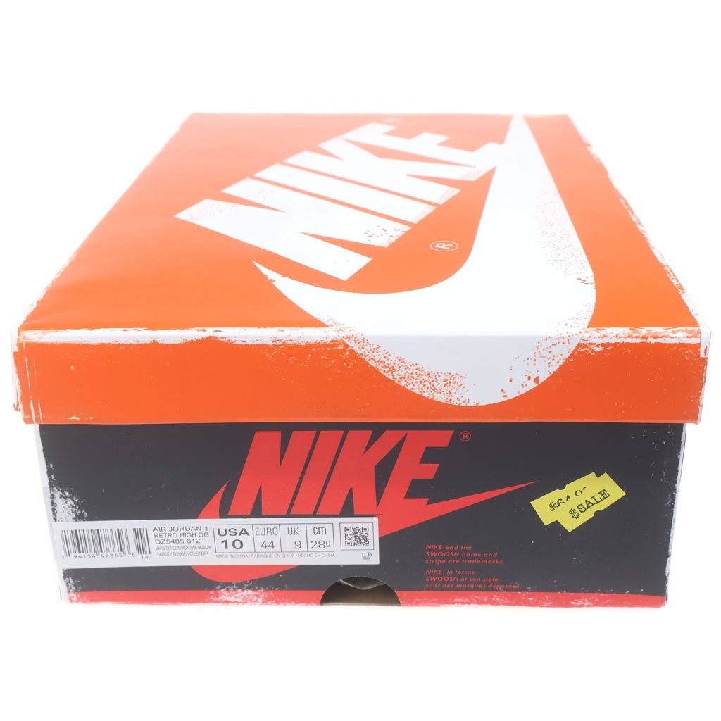 NIKE(ナイキ) AIR JORDAN 1 HIGH OG LOST & FOUND CHICAGO DZ5485-612 エアジョーダン1 ロスト&ファウンド ハイカットスニーカー US10/28cm ブラック/ホワイト/レッド
