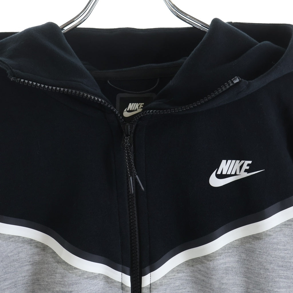 NIKE(ナイキ) Tech Fleece テックフリース ジップアップフーディー グレー/ブラック CU4490-016