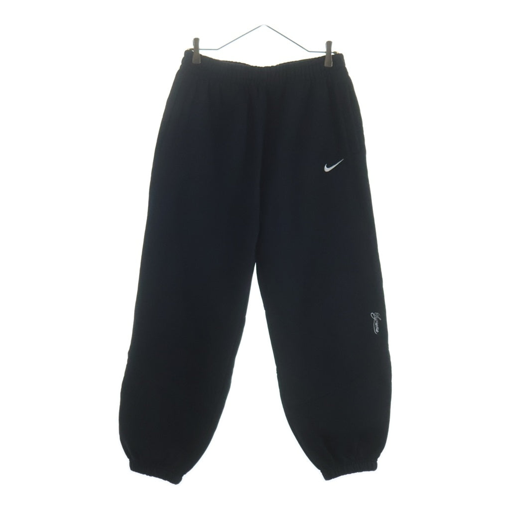 SUPREME(シュプリーム) 25SS ×NIKE Sweatpant ナイキ ロゴ刺繍 スウェット パンツ ブラック HF9630-010