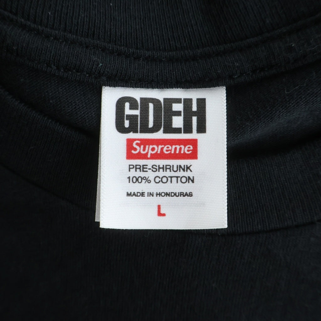 SUPREME(シュプリーム) 25SS ×GOODENOUGH GDEH Device Tee グッドイナフ デヴァイス 両面プリント 半袖Tシャツ カットソー ブラック