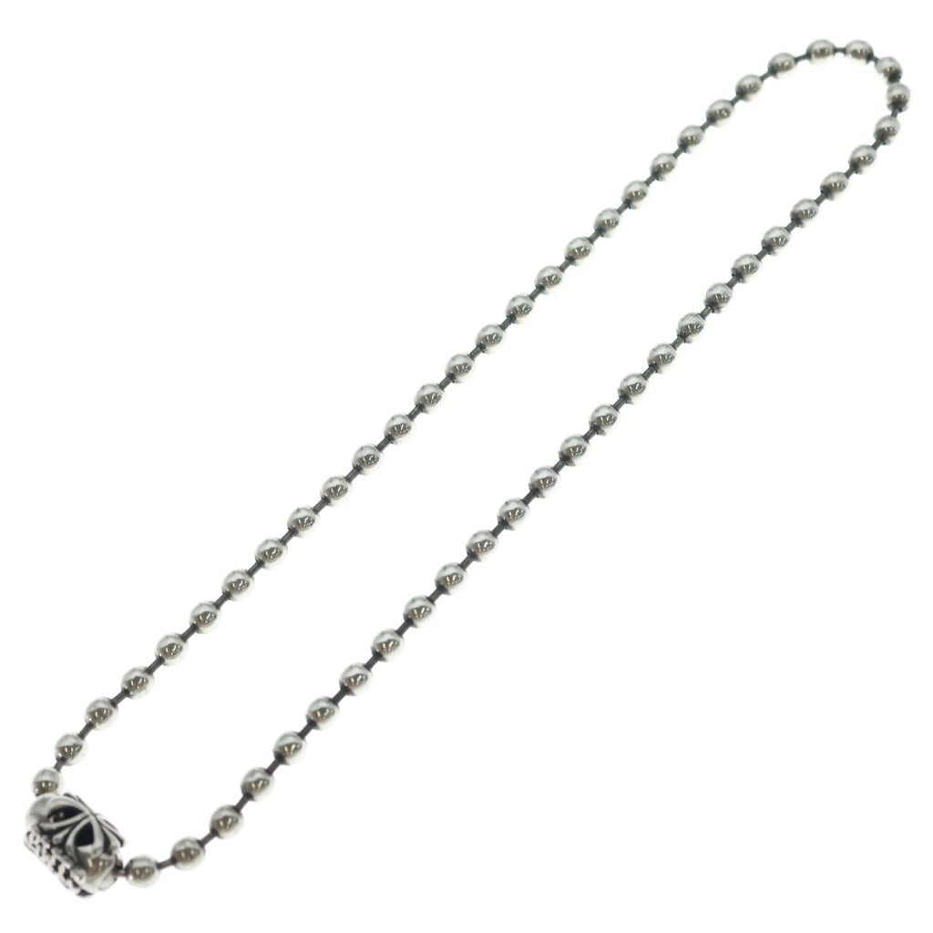 Bill Wall Leather/BWL(ビルウォールレザー) Ball Chain クロス ボールチェーン ネックレス シルバー