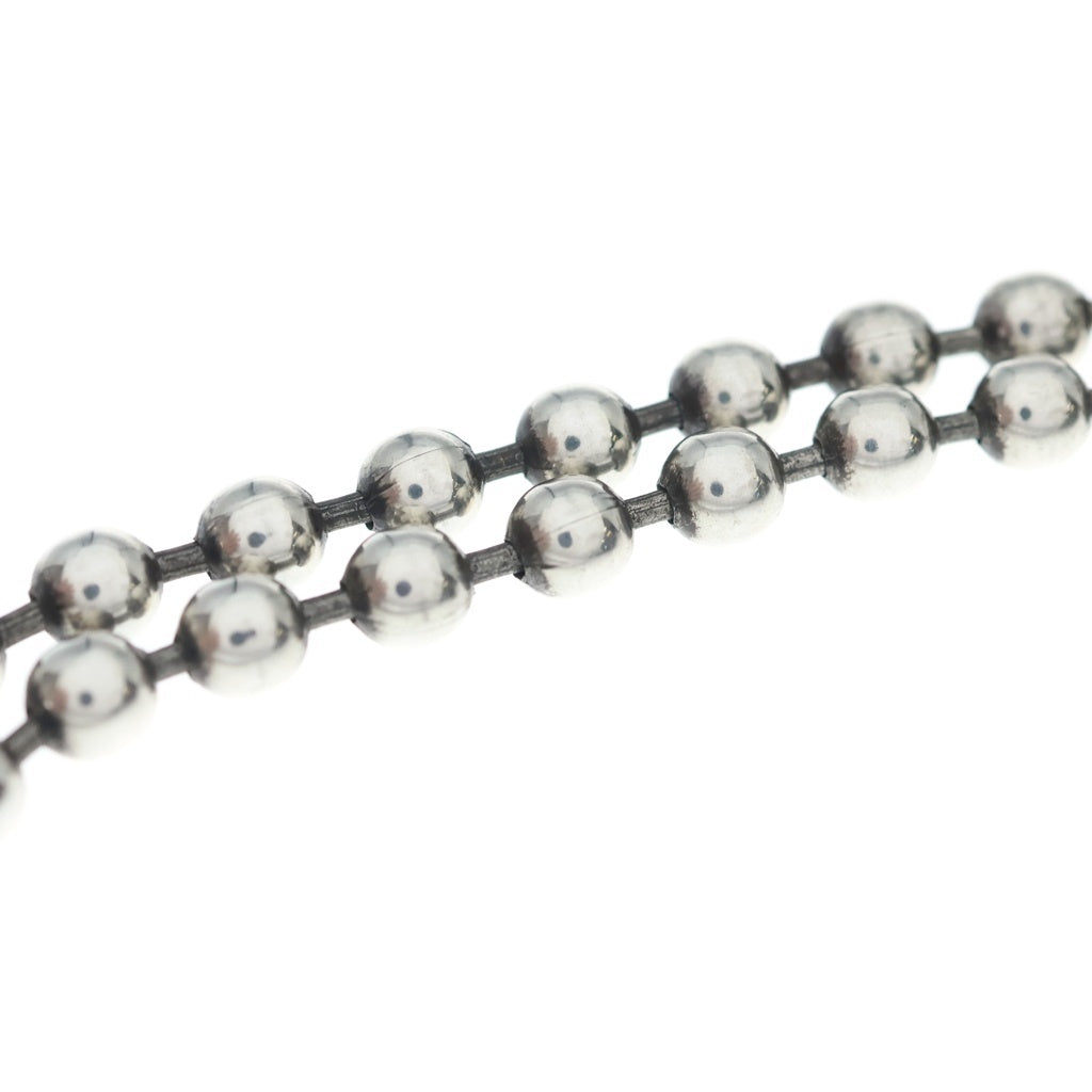 Bill Wall Leather/BWL(ビルウォールレザー) Ball Chain クロス ボールチェーン ネックレス シルバー