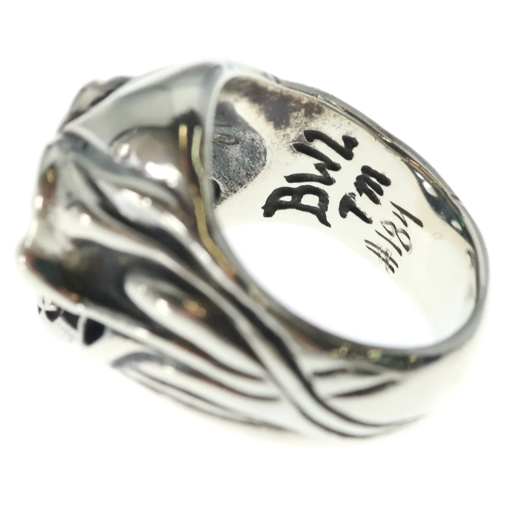 Bill Wall Leather/BWL(ビルウォールレザー) Ultimate Skull Ring アルティメットスカルリング 指輪 シルバー