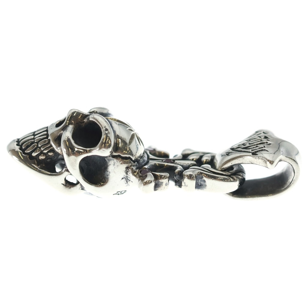 Bill Wall Leather/BWL(ビルウォールレザー) CROWN SKULL クラウン スカル ネックレストップ ペンダント シルバー レディース