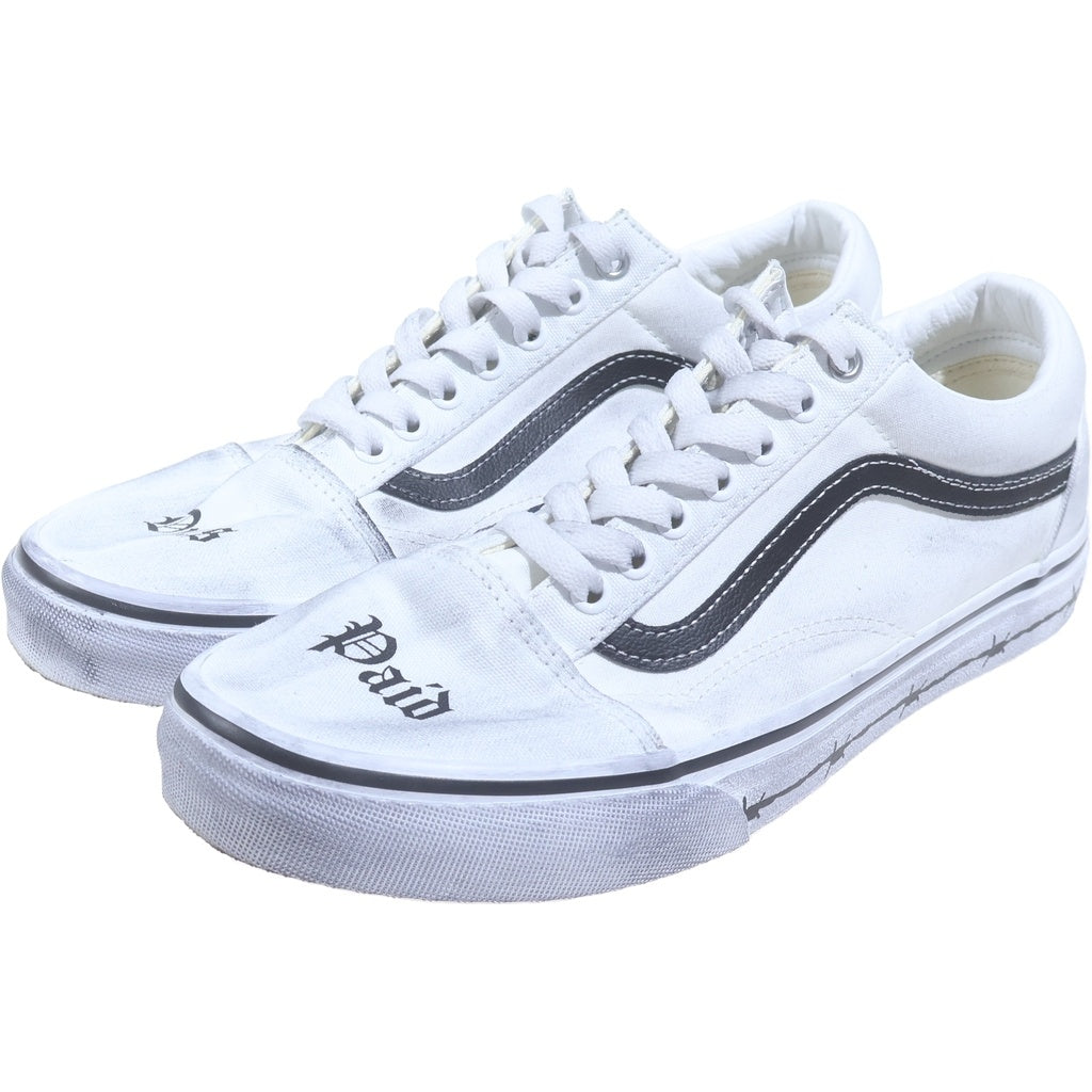 VANS(ヴァンズ) ×Travis Barker トラヴィス・バーカー Old Skool ローカット スニーカー ホワイト US9/27cm 721356