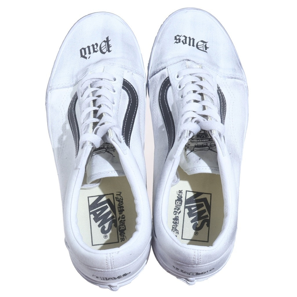 VANS(ヴァンズ) ×Travis Barker トラヴィス・バーカー Old Skool ローカット スニーカー ホワイト US9/27cm 721356