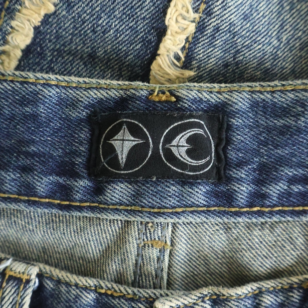THUG CLUB(サグクラブ) TRIBAL DENIM PANTS トライバル デニムパンツ インディゴ TC23PT0701