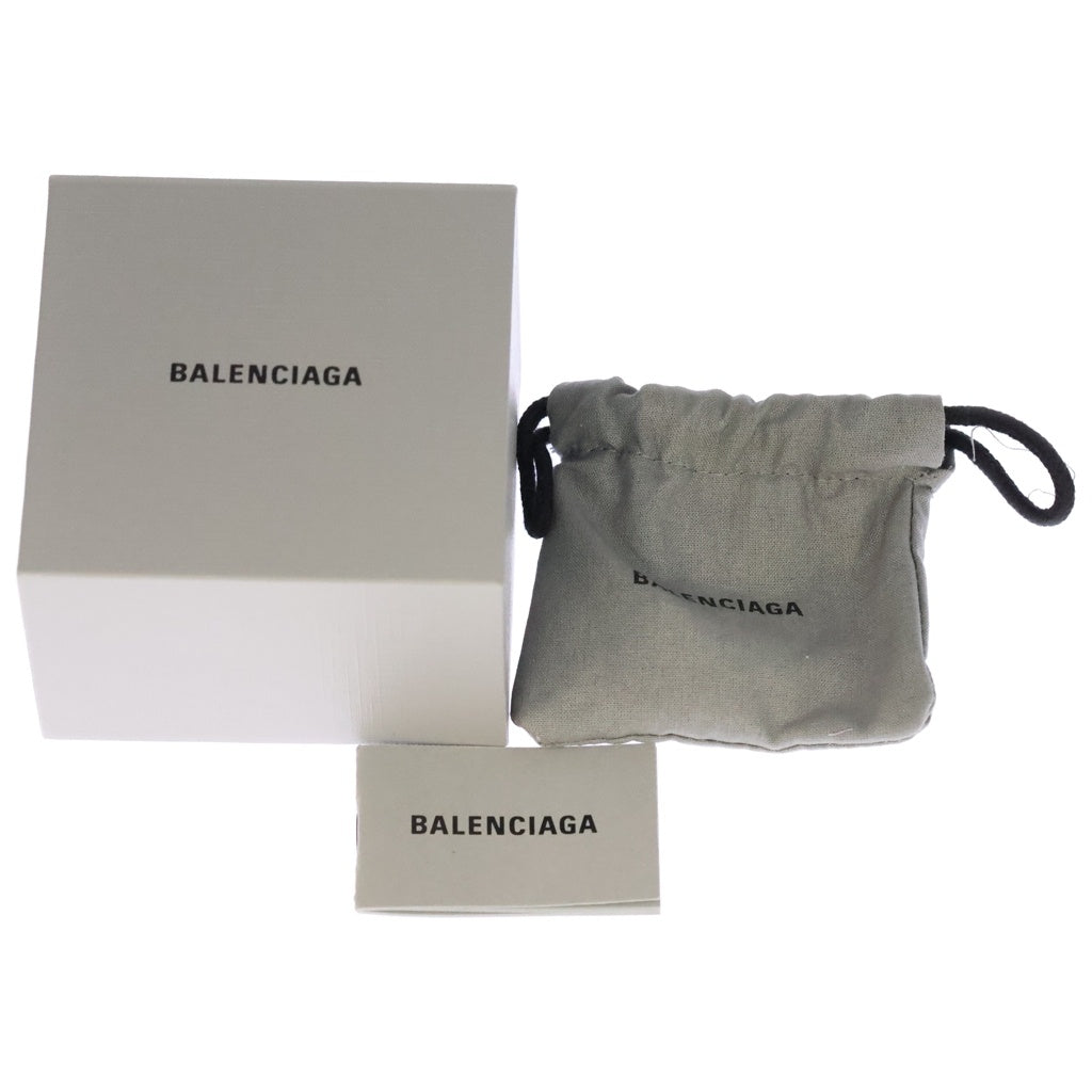 BALENCIAGA(バレンシアガ) 25SSMini Evening セット リング リサイクルブラス ジルコニア グラス リング 三本セット シルバー/ゴールド