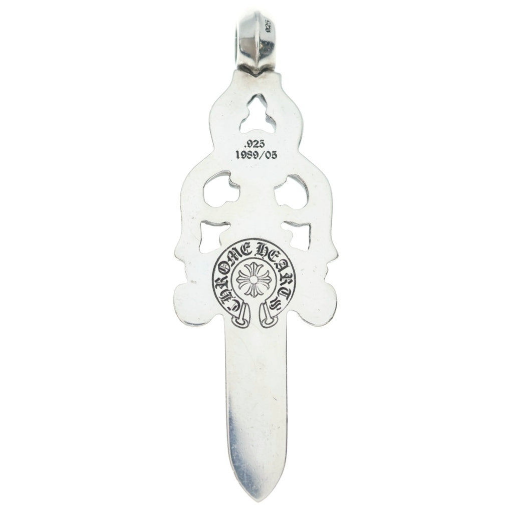 CHROME HEARTS(クロムハーツ) LARGE DAGGER ラージダガーペンダントトップ シルバー BCA282