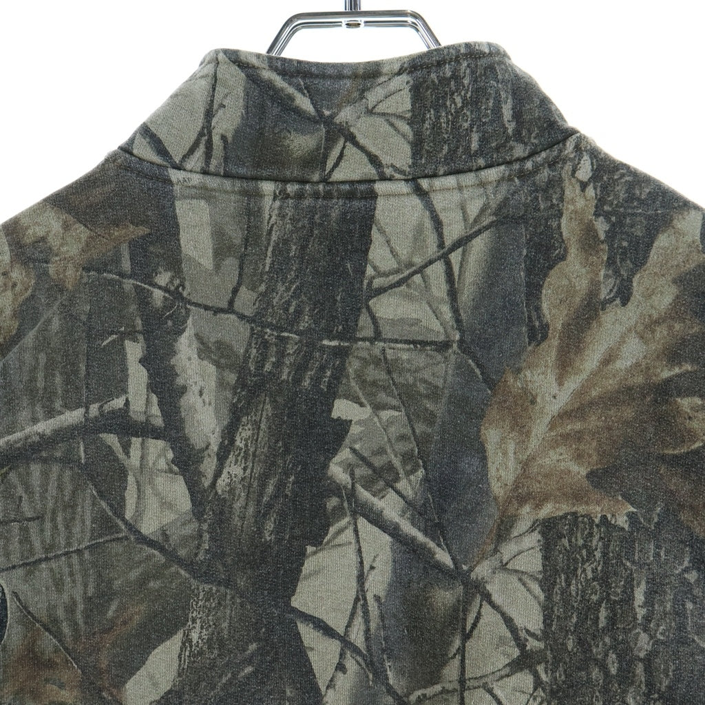 SUPREME(シュプリーム) 25SS Small Box Half Zip Pullover Realtree Hardwoods Camo ハーフジップ クルーネック スウェットシャツ カーキ