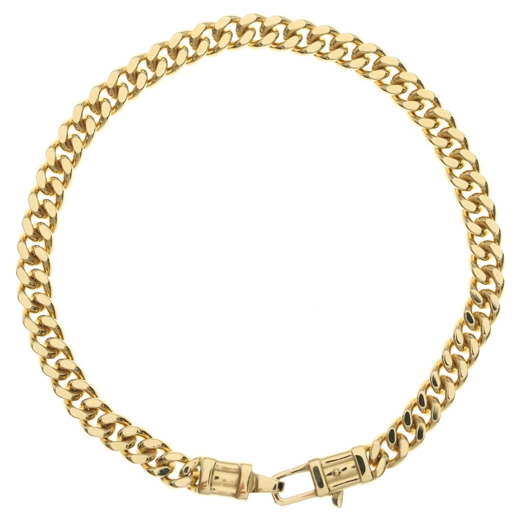 TOMWOOD(トムウッド) Curb Bracelet L カーブブレスレット ゴールド UM46‐100254 レディース