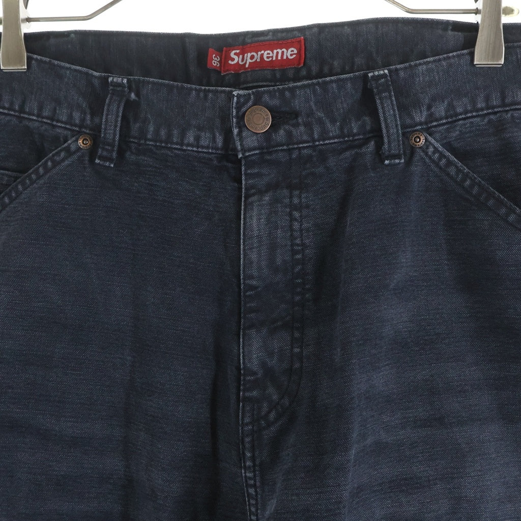 SUPREME(シュプリーム) Double Knee Denim Painter Jean ダブルニー デニム ペインターパンツ ブラック