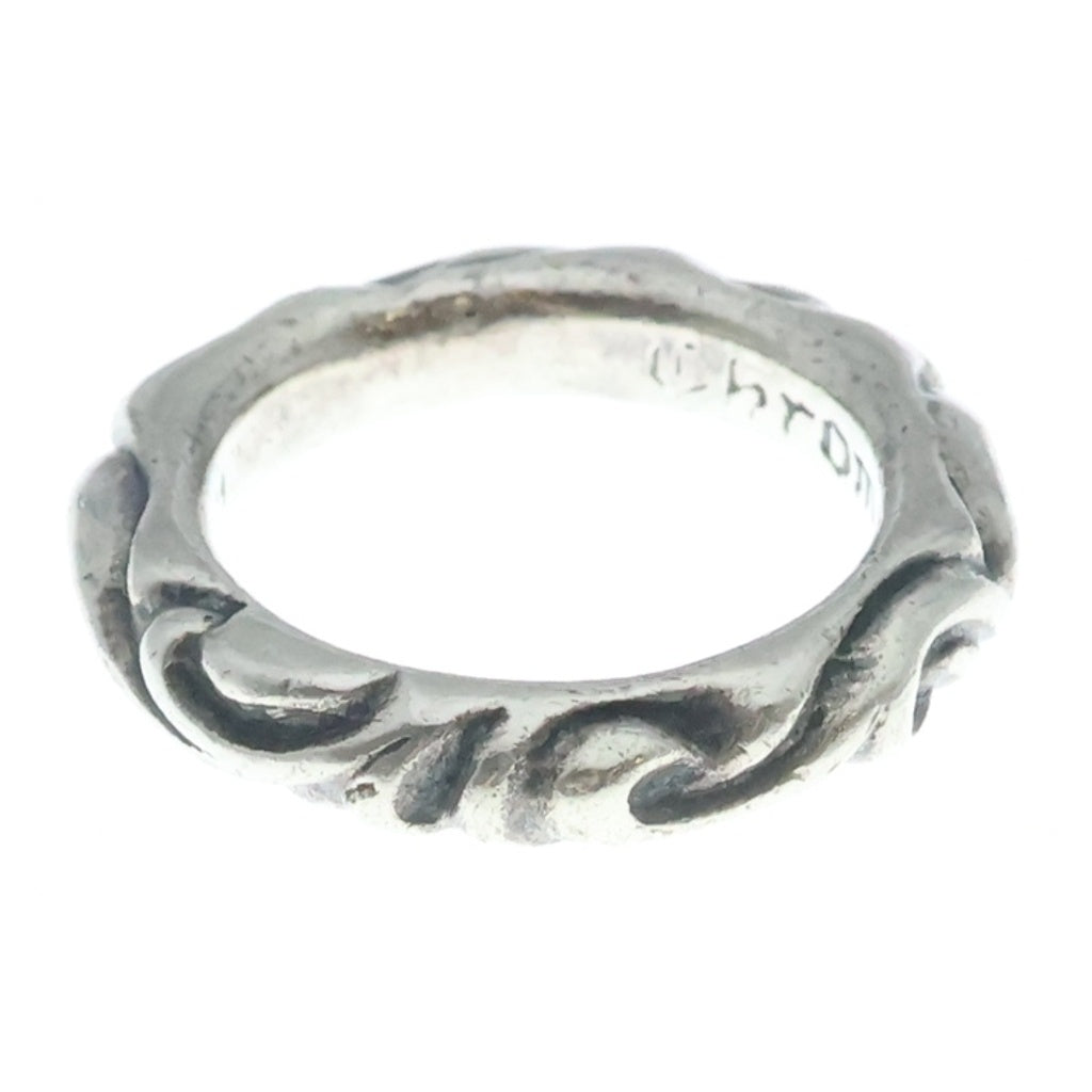 CHROME HEARTS(クロムハーツ) SCRL BAND スクロールバンド リング シルバー BCA351