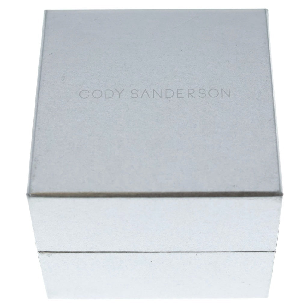 CODY SANDERSON(コディーサンダーソン) Double Braided Wire Plain Edge Bracelet ダブルブレードワイヤープレーンエッジブレスレットバングル シルバー