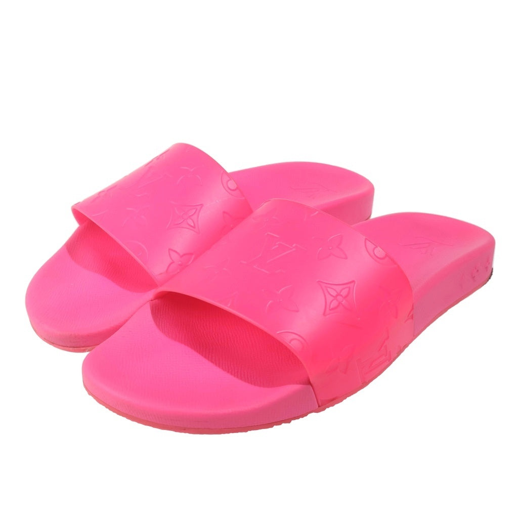 LOUIS VUITTON(ルイヴィトン) Waterfront Mule ウォーターフロントラインミュールサンダル ピンク VS 0241