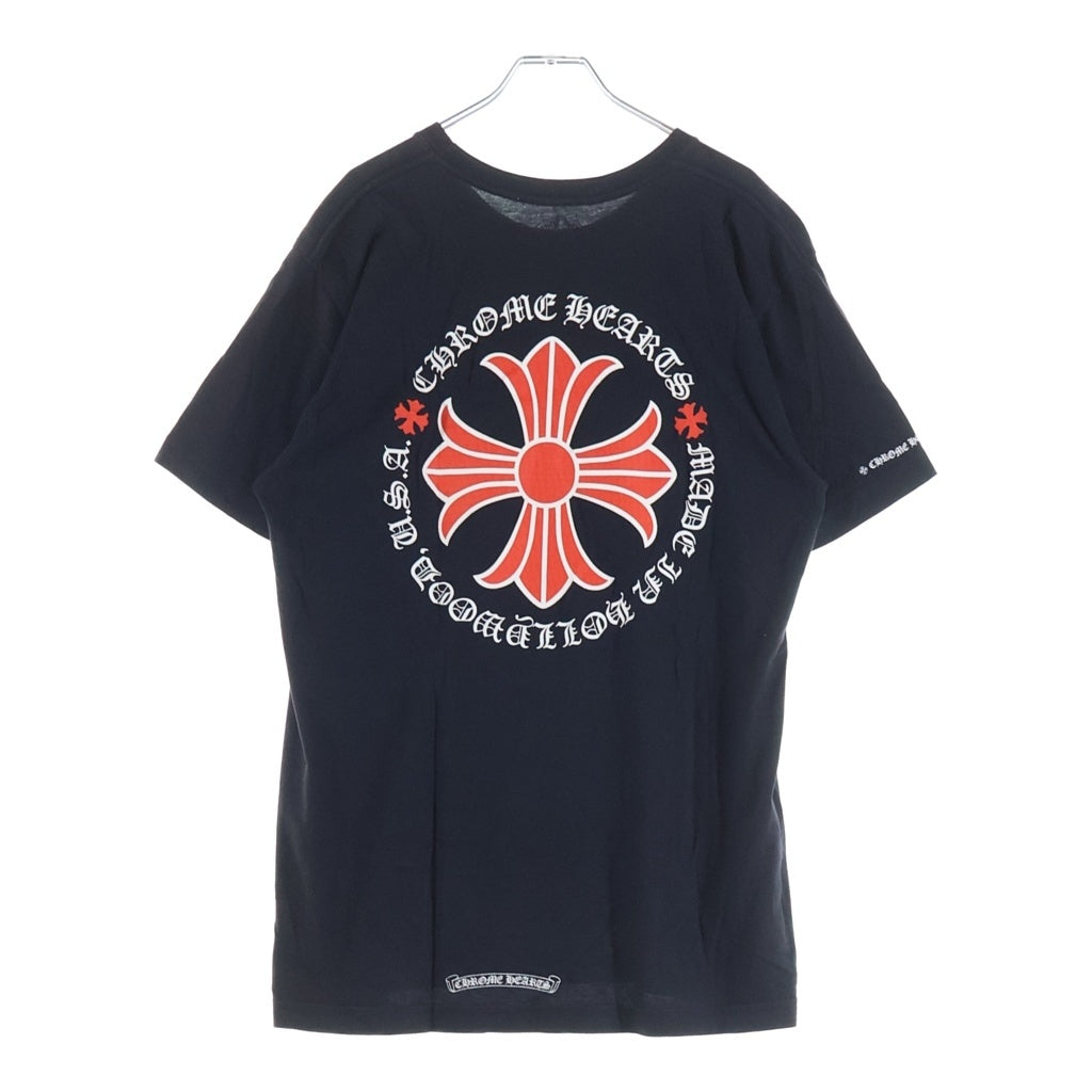 CHROME HEARTS(クロムハーツ) Made In Hollywood CH T-SHIRT CHプラス プリント クルーネック 半袖ポケットTシャツ カットソー