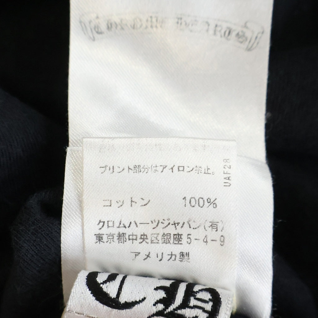 CHROME HEARTS(クロムハーツ) Made In Hollywood CH T-SHIRT CHプラス プリント クルーネック 半袖ポケットTシャツ カットソー