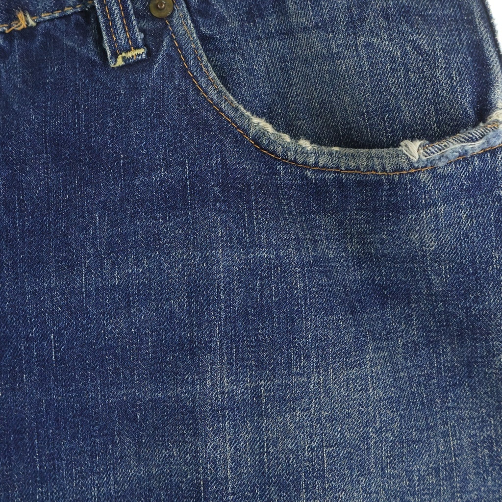 Levi's(リーバイス) 50-60S VINTAGE 501XX ギャラ入り 紙パッチ BIG E 均等V 通常R デニムパンツ インディゴ
