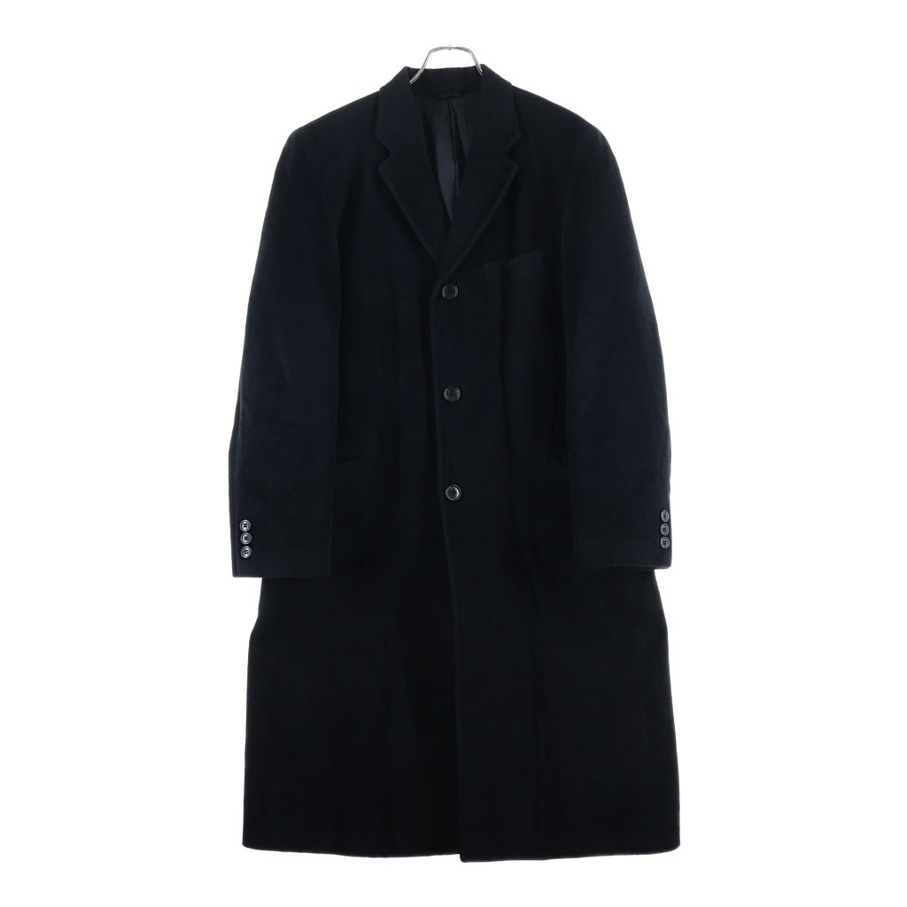 NO BRAND(ノーブランド) A.A.R Yohji Design Studio アンゴラ ウール チェスターコート ブラック