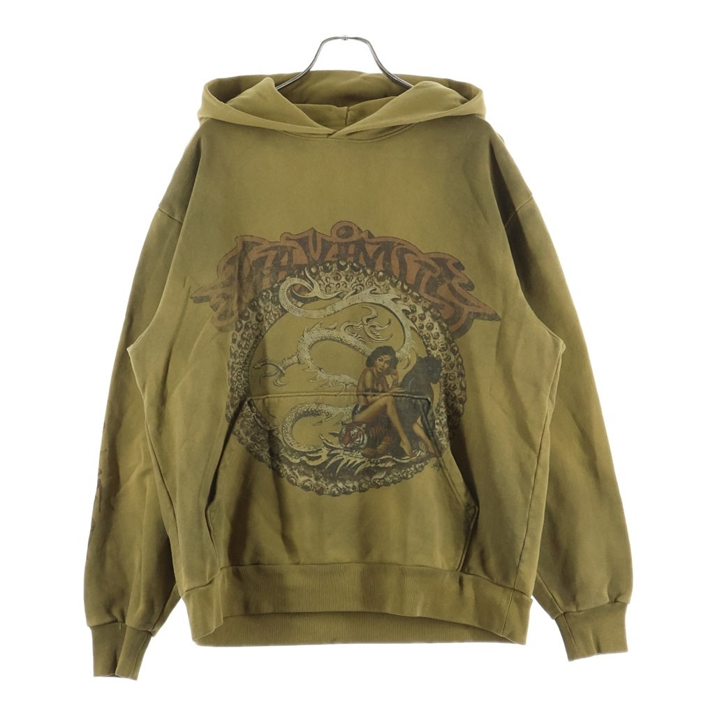 NO BRAND(ノーブランド) TRAVIS SCOTT 2025 JAPAN LIVE トラヴィス スコット ジャパン ライブ スウェット プルオーバーパーカー ブラウン ‐
