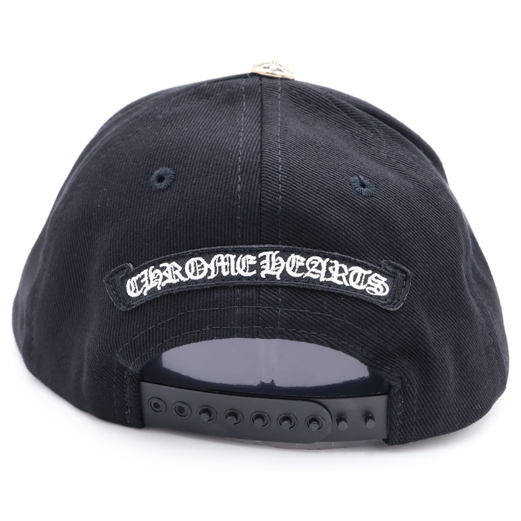 CHROME HEARTS(クロムハーツ) BASEBALL TRUCKER ホースシュー刺繍キャップ ブラック ‐
