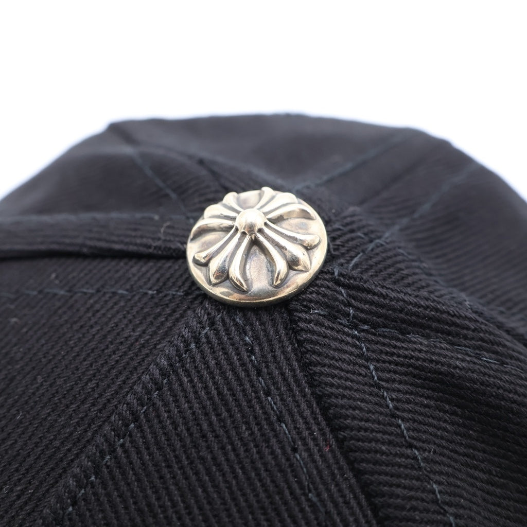 CHROME HEARTS(クロムハーツ) BASEBALL TRUCKER ホースシュー刺繍キャップ ブラック ‐