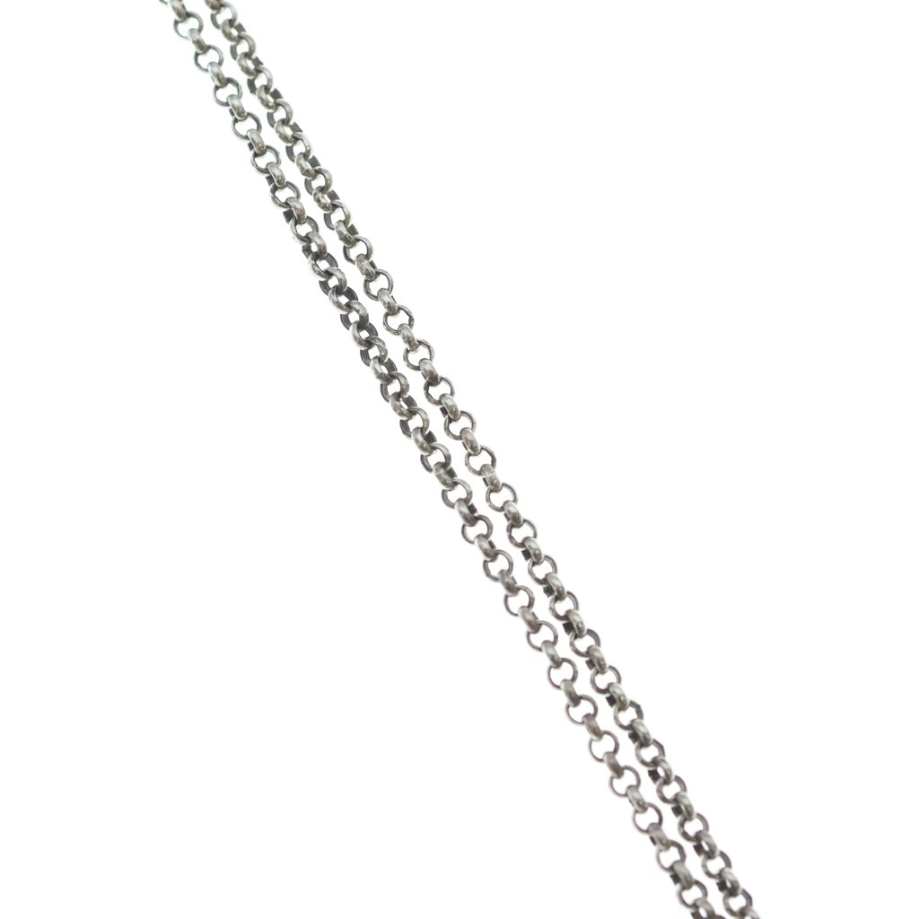 CHROME HEARTS(クロムハーツ) OLD NECKCHAIN R16 ロールチェーンネックレス 16inch シルバー オールド BCA082 -