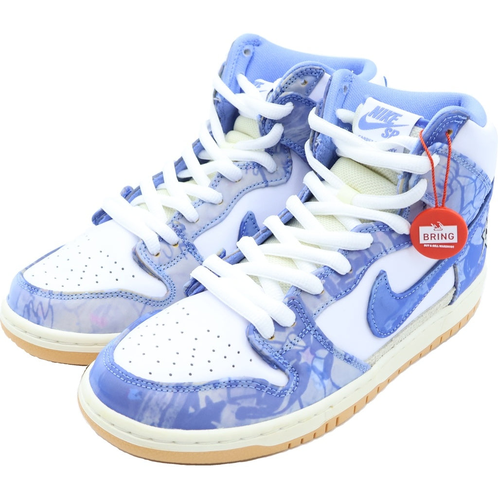 NIKE(ナイキ) ×Carpet Company DUNK HIGH SPECIAL BOX カーペットカンパニー ダンク スペシャルボックス ハイカットスニーカー ホワイト/ブルー US8.5/26.5cm CV1677-100-SP-BOX CV1677-100