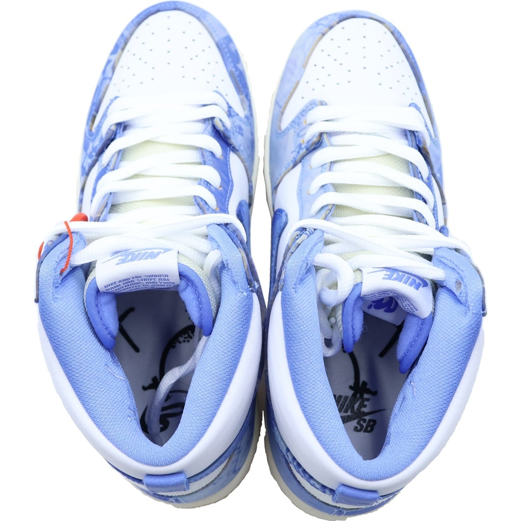 NIKE(ナイキ) ×Carpet Company DUNK HIGH SPECIAL BOX カーペットカンパニー ダンク スペシャルボックス ハイカットスニーカー ホワイト/ブルー US8.5/26.5cm CV1677-100-SP-BOX CV1677-100