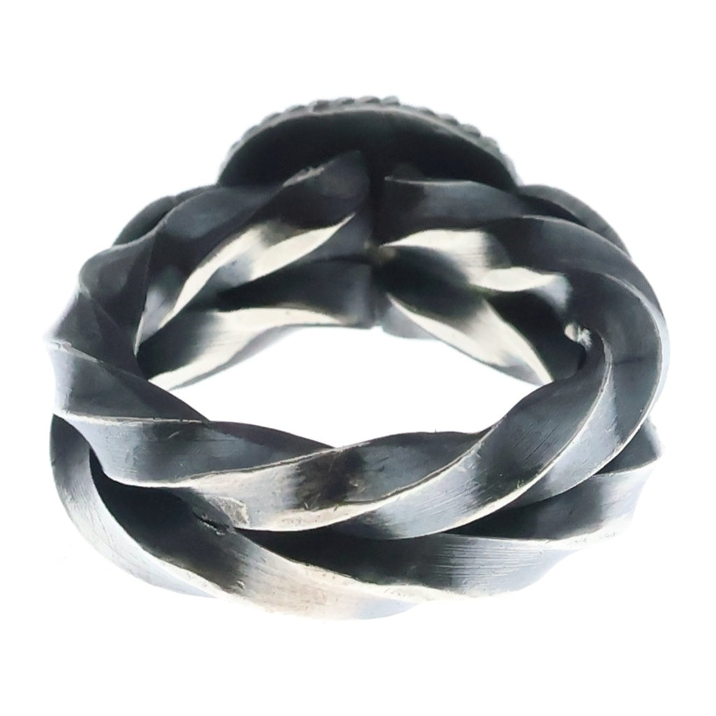 INDIAN JEWELRY(インディアンジュエリー) NAVAJO Andy Cadman ナバホ族 アンディキャドマン キングマンターコイズ リング シルバー/ブルー