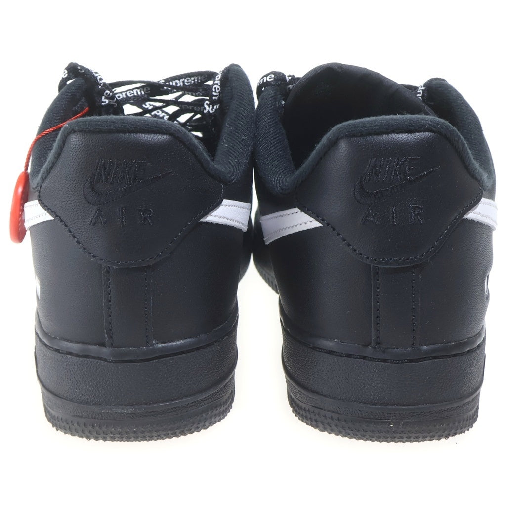 NIKE(ナイキ) ×SUPREME AIR FORCE 1 LOW CU9225-002 エアフォース1 ローカットスニーカー US8.5/26.5cm ブラック