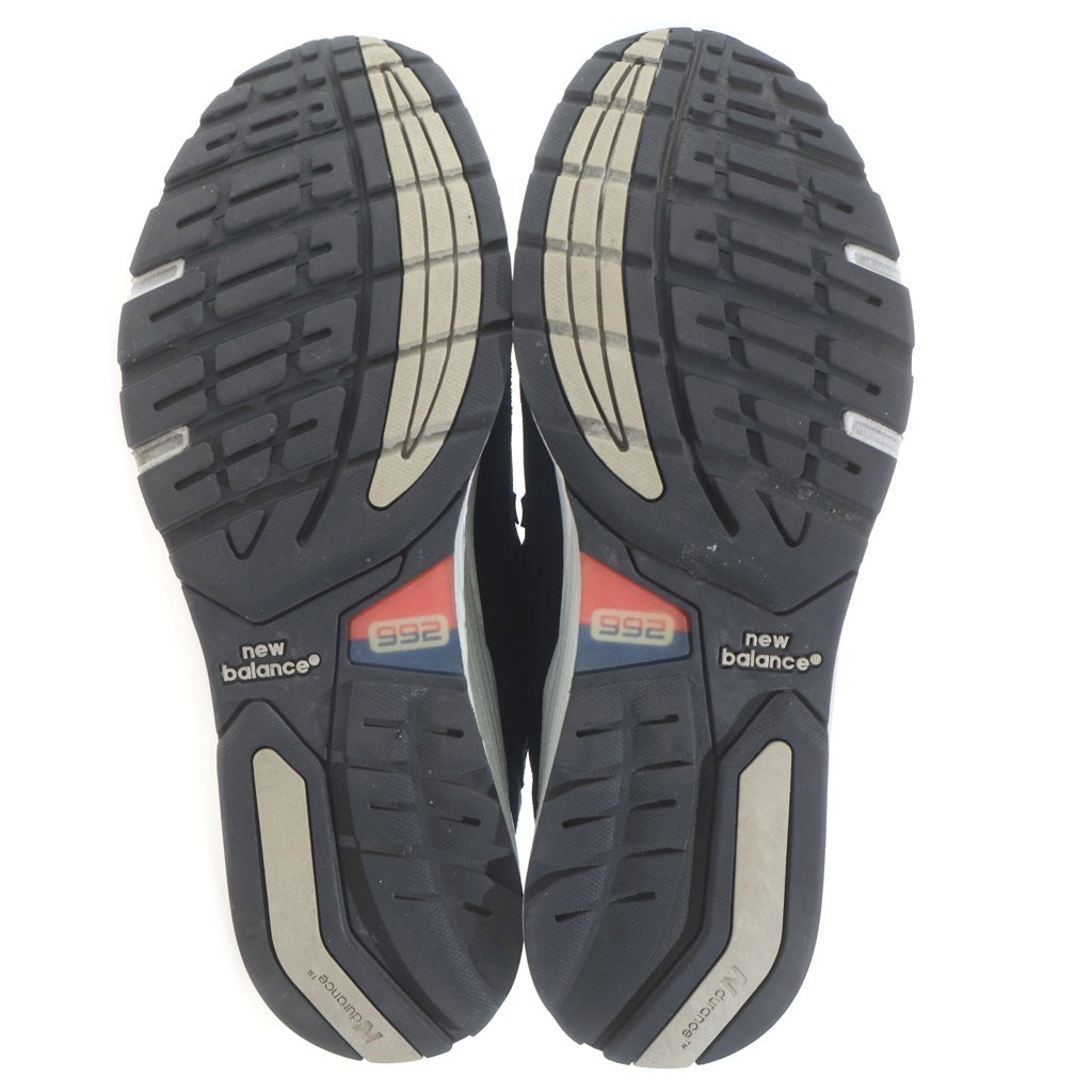 New Balance(ニューバランス) M992EB スエード ローカットスニーカー ブラック US7.5/25.5cm