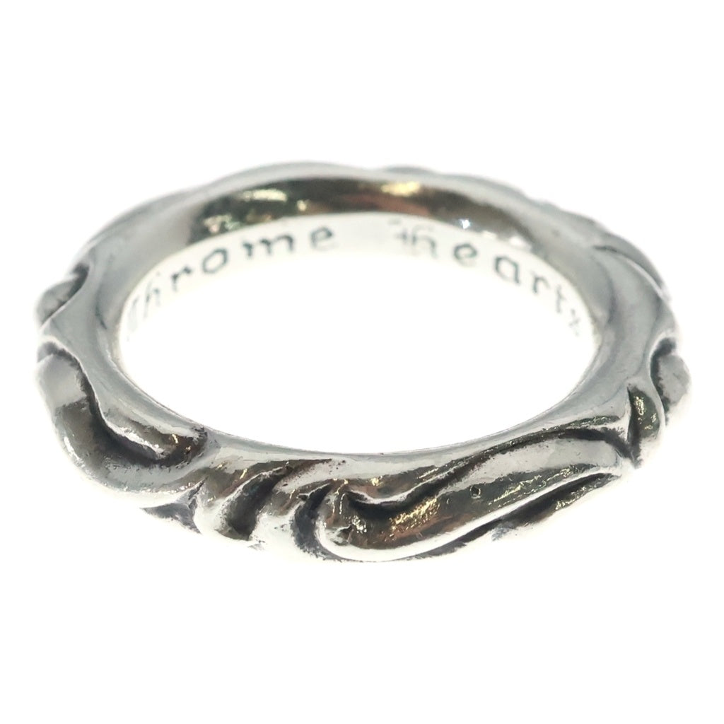 CHROME HEARTS(クロムハーツ) SCRL BAND スクロールバンド リング シルバー BCA351