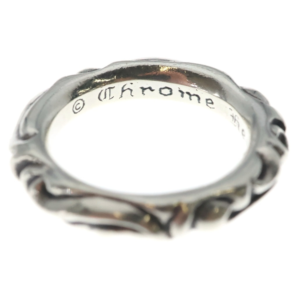 CHROME HEARTS(クロムハーツ) SCRL BAND スクロールバンド リング シルバー BCA351