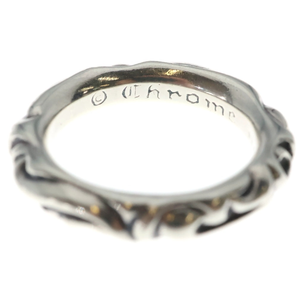 CHROME HEARTS(クロムハーツ) SCRL BAND スクロールバンド リング シルバー
