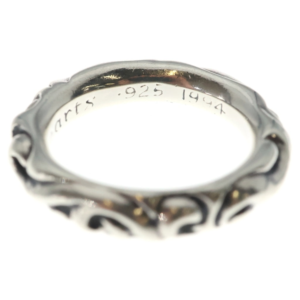 CHROME HEARTS(クロムハーツ) SCRL BAND スクロールバンド リング シルバー