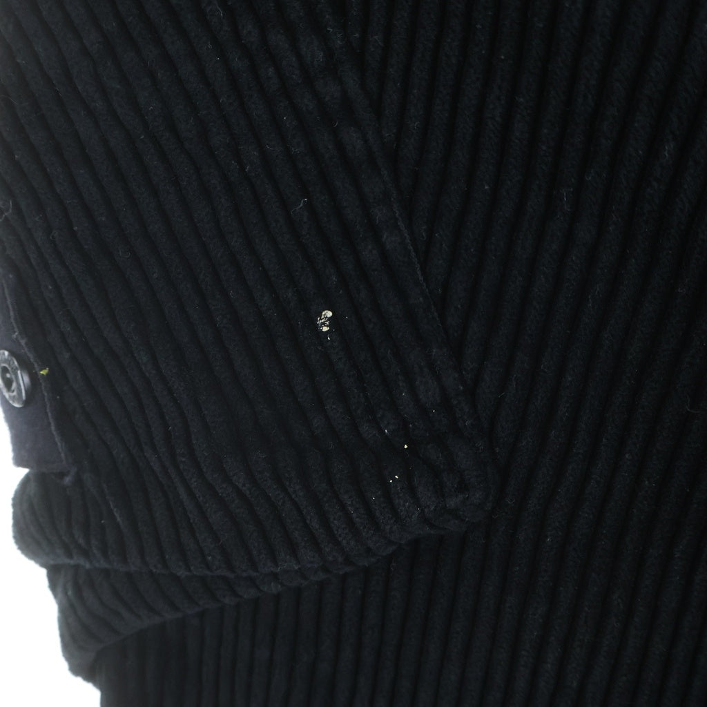 STONE ISLAND(ストーンアイランド) Corduroy Big Pocket Trainer Pants コーデュロイ ビッグポケット トレーナー パンツ ブラック 751530811