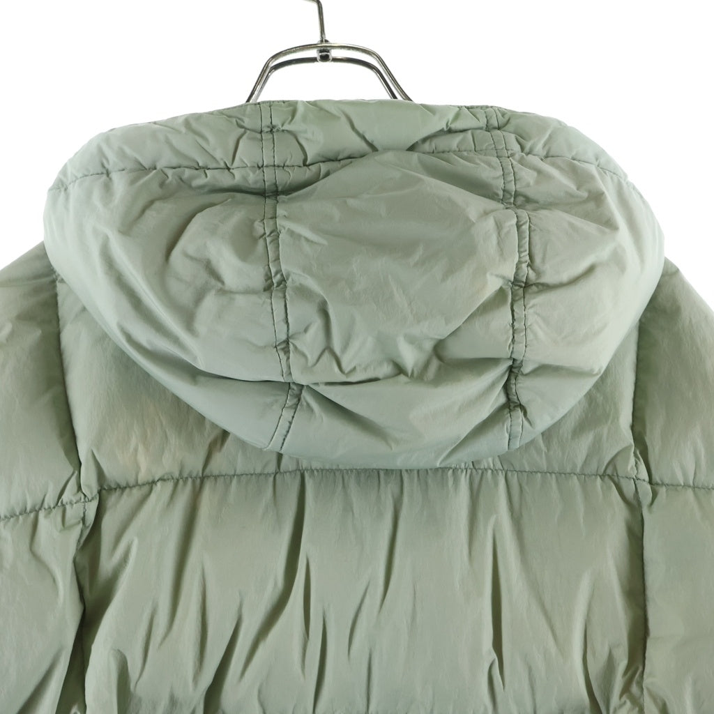STONE ISLAND(ストーンアイランド) Garment-Dyed Nylon Hooded Down Jacket ガーメントダイナイロンフーデッドダウンジャケット グリーン 711540223