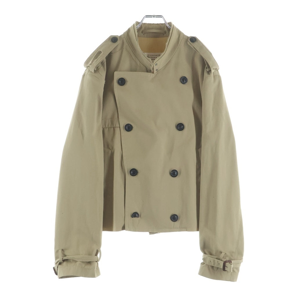 Maison Margiela(メゾンマルジェラ) 18AW Short Trench Coat ショートトレンチコート ベージュ S50AM0343