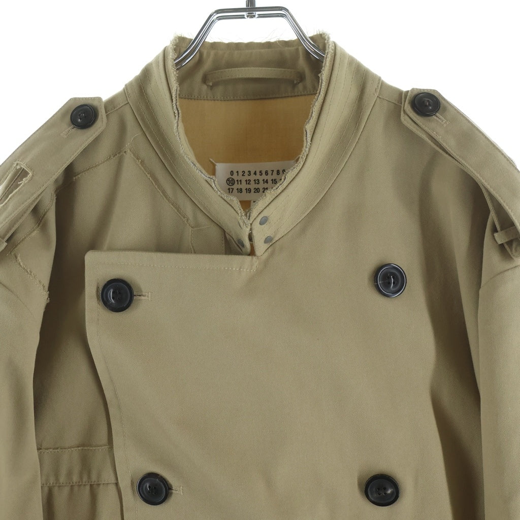 Maison Margiela(メゾンマルジェラ) 18AW Short Trench Coat ショートトレンチコート ベージュ S50AM0343