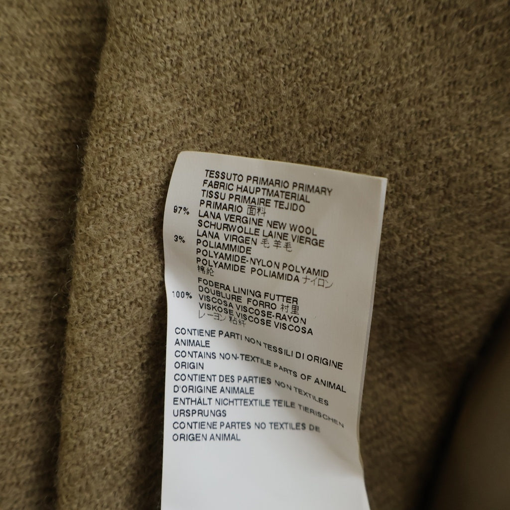 Maison Margiela(メゾンマルジェラ) 15AW Melton Wool Chester Coat メルトンウールチェスターコート ブラウン S30AA0072