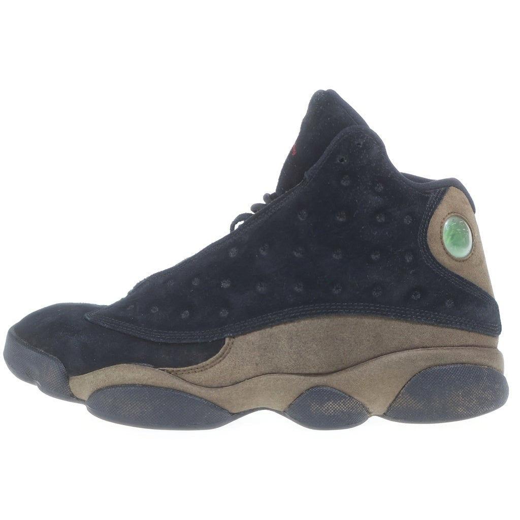 NIKE(ナイキ) AIR JORDAN13 RETRO OLIVE エアジョーダン13 レトロ オリーブ ハイカットスニーカー ブラック US9.5/27.5cm 414571-006