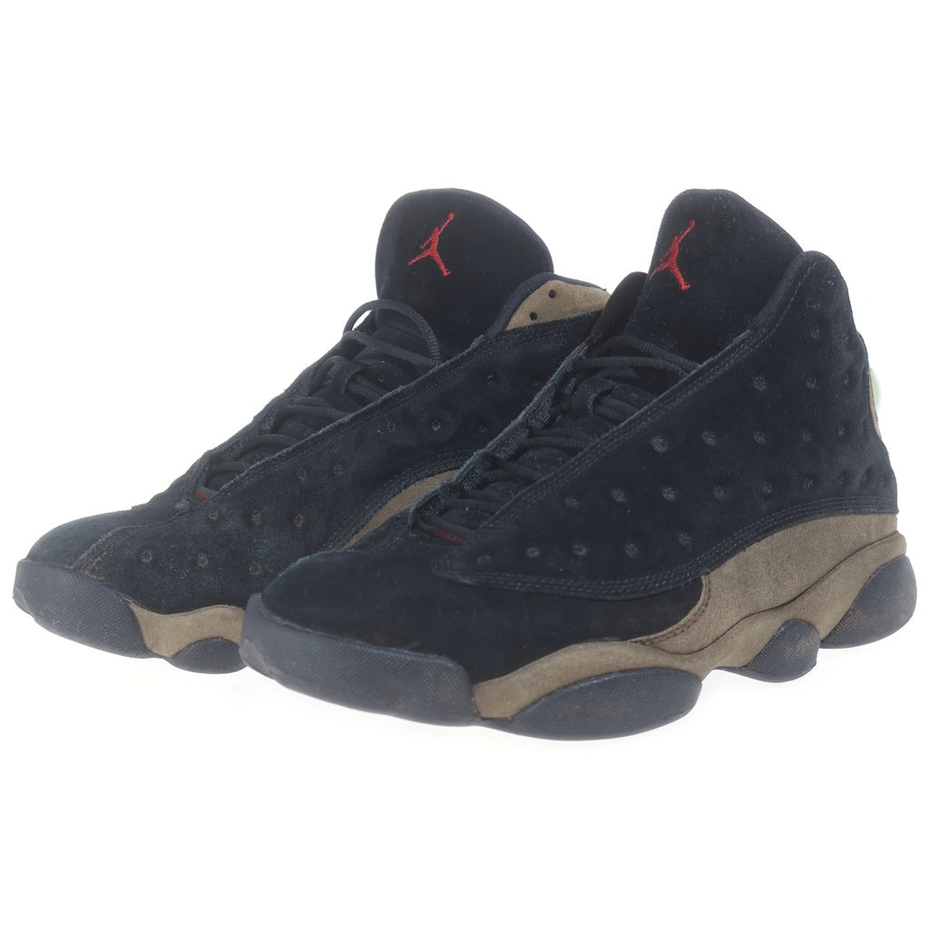 NIKE(ナイキ) AIR JORDAN13 RETRO OLIVE エアジョーダン13 レトロ オリーブ ハイカットスニーカー ブラック US9.5/27.5cm 414571-006