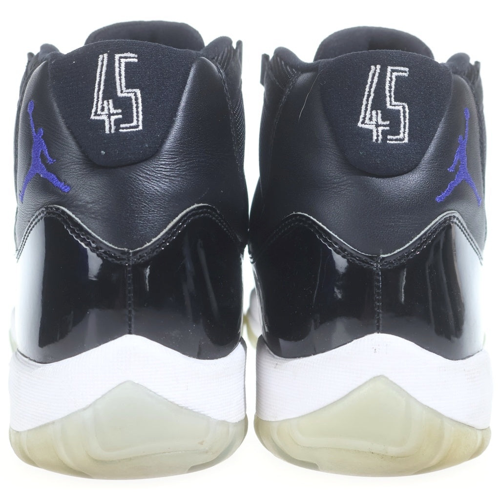 NIKE(ナイキ) 【観賞用 2016年製】 AIR JORDAN 11 RETRO SPACE JAM エアジョーダン レトロ スペースジャム ハイカットスニーカー ブラック/ホワイト 378037-003 US10/28cm
