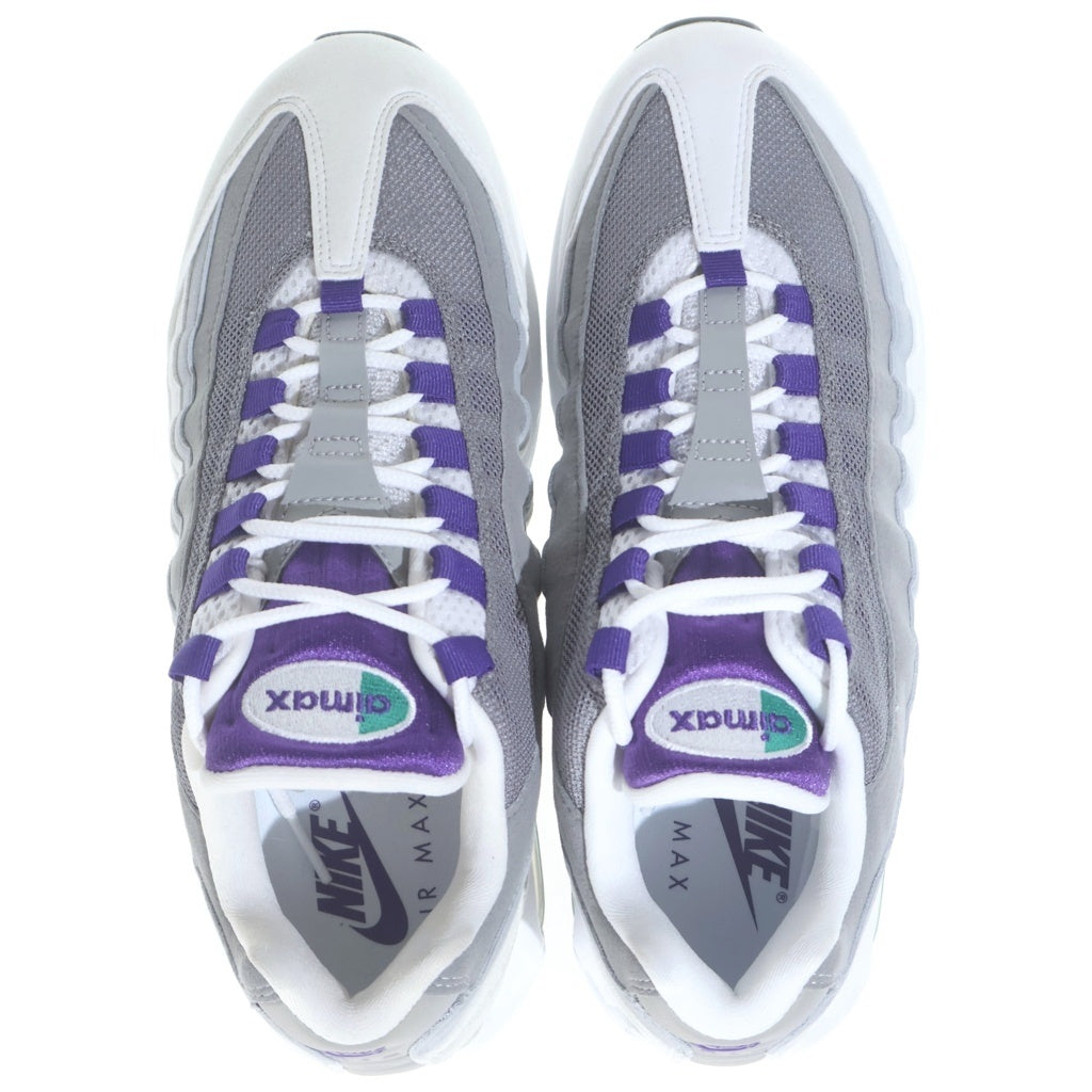 NIKE(ナイキ) WMNS AIR MAX 95 BIG BUBBLE ウィメンズ エアマックス ビッグバブル ローカットスニーカー グレー/パープル US10/27cm HJ5996-100