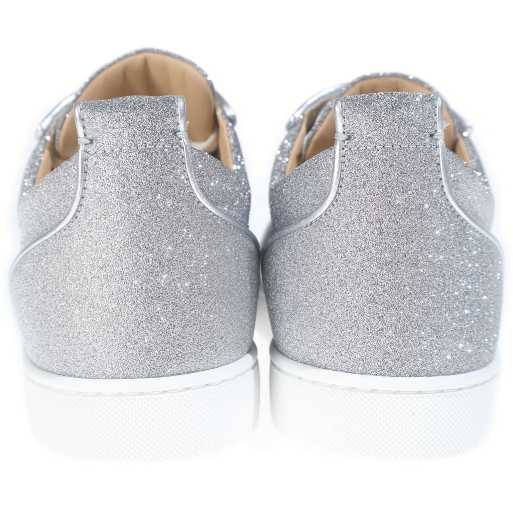 CHRISTIAN LOUBOUTIN(クリスチャンルブタン) LOUIS JUNIOR P PIK STRASS ルイス ジュニア ピック ストラス ローカットスニーカー シルバー 3221243