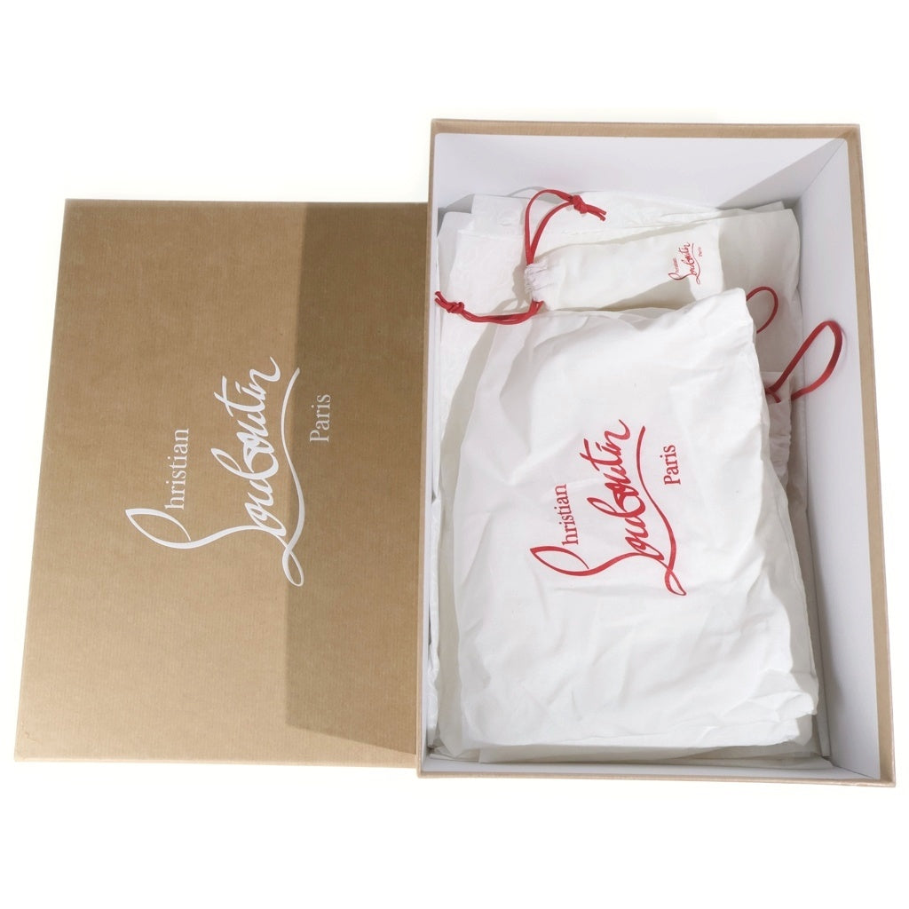 CHRISTIAN LOUBOUTIN(クリスチャンルブタン) LOUIS JUNIOR P PIK STRASS ルイス ジュニア ピック ストラス ローカットスニーカー シルバー 3221243